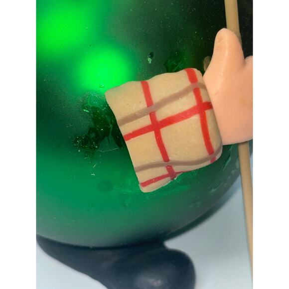 Dept. 56 Vintage Large Scottish Golf Santa Christmas Ornament Original Box Noel - Picture 6 of 9